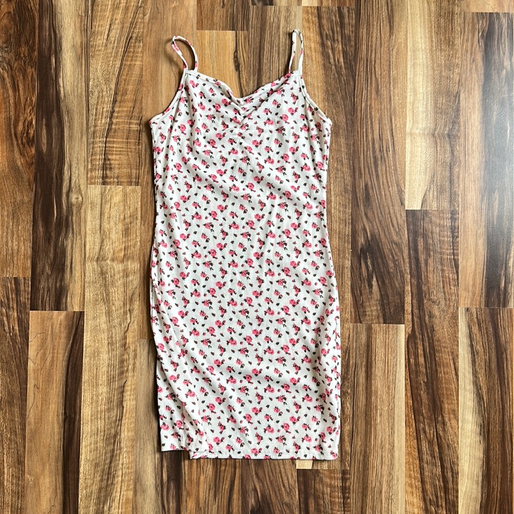 Shein Tee Floral Print Dress Size 14Y